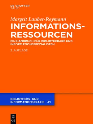 cover image of Informationsressourcen